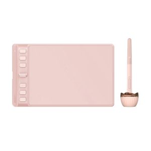 Графичен таблет HUION Inspiroy 2 S, 5080 LPI, Розов 1