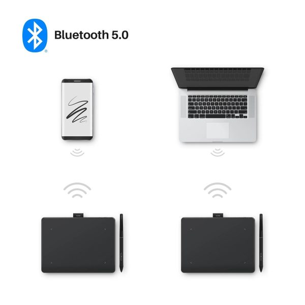 Графичен  таблет HUION Inspiroy Frego S L310, Bluetooth 7