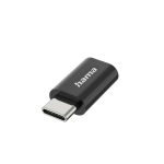 HAMA Адаптер, Micro-USB - USB-C, USB 2.0, OTG, 480 Mbit/s 1