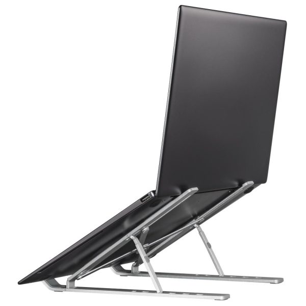 HAMA "Aluminium" стойка за лаптоп, сгъваема, накланяща се, до 39 см (15,4"), сребриста 7