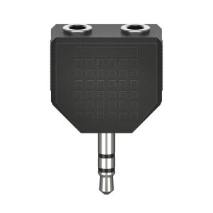 HАМА Аудио адаптер, 3.5 mm жак - 2 x 3.5 mm жак женско, стерео 1