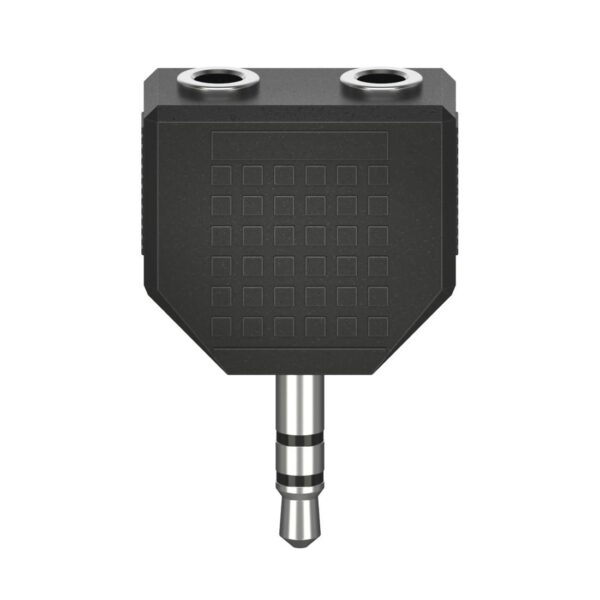 HАМА Аудио адаптер, 3.5 mm жак - 2 x 3.5 mm жак женско, стерео 1