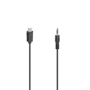 HAMA Аудио кабел USB-C - 3.5мм стерео жак, 0.75 m 1
