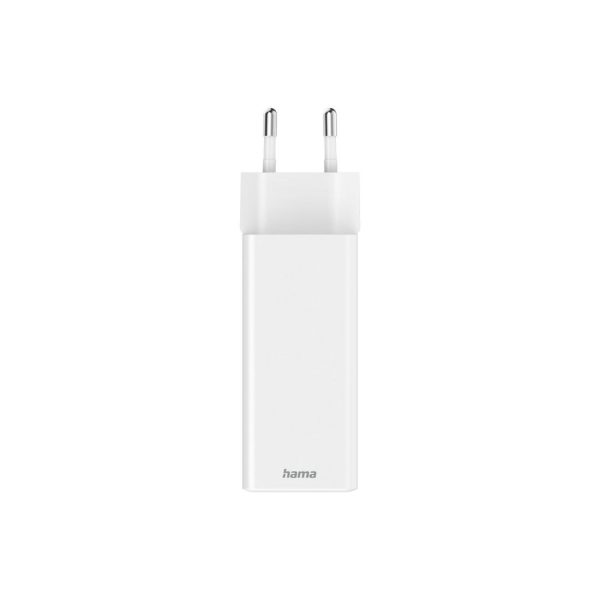 HAMA Бързо зарядно 220V, 100 W GaN, 2x USB-C PD, 1x USB-A QC 4