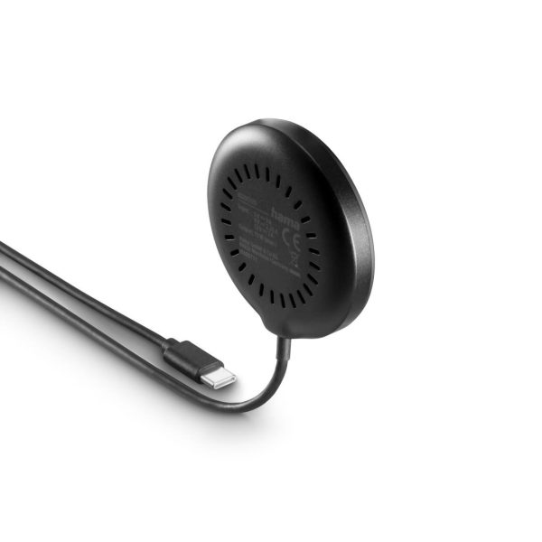 HAMA Безжично зарядно устройство Qi2, 15 W, черно, за Apple 3