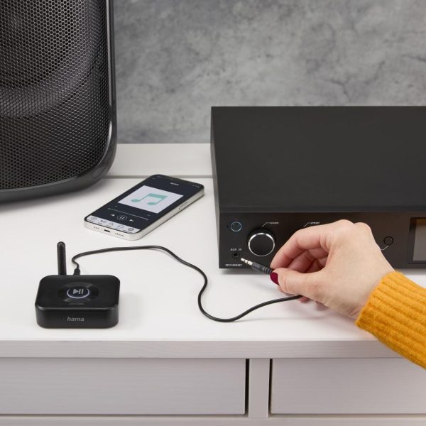 HAMA Блутут адаптер "Link.it solo" Bluetooth, приемник, модернизиране на Bluetooth към HiFi 4