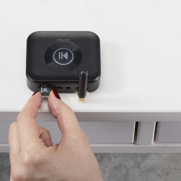 HAMA Блутут адаптер "Link.it solo" Bluetooth, приемник, модернизиране на Bluetooth към HiFi 5