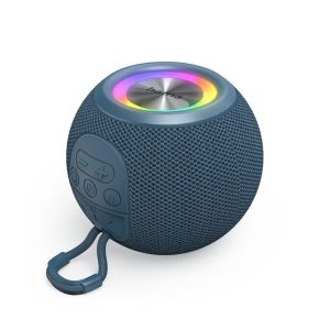 HAMA Блутут колонка "Ball Shape Speaker", 5 светлинни режима, 5W, синя 1