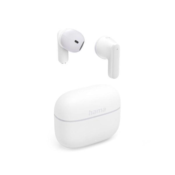 Hama Блутут слушалки "Freedom Light II", Bluetooth, TWS, бял 3
