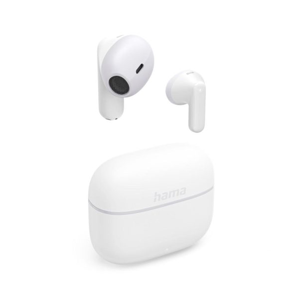 Hama Блутут слушалки "Freedom Light II", Bluetooth, TWS, бял 6