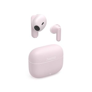 Hama Блутут слушалки "Freedom Light II", Bluetooth, TWS, розов 1