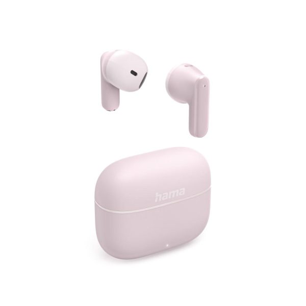 Hama Блутут слушалки "Freedom Light II", Bluetooth, TWS, розов 3
