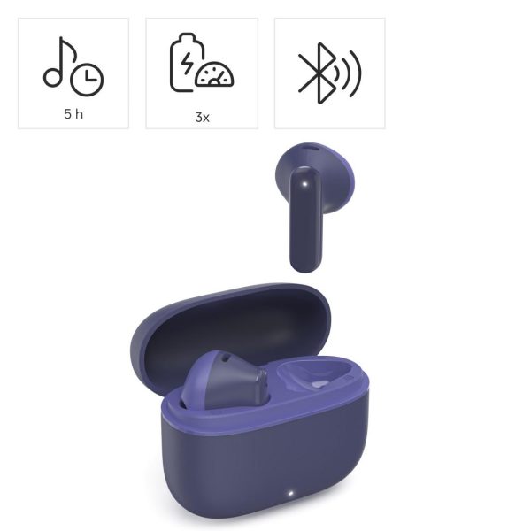 Hama Блутут слушалки "Freedom Light II", Bluetooth, TWS, син 7