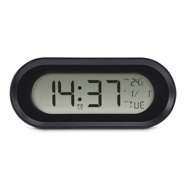 HAMA Дигитален будилник "Samos", LCD, черен 1