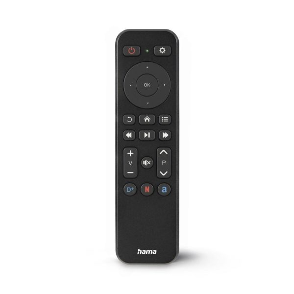 HAMA Дистанционно управление за TV + Netflix, Prime Video, бутони Disney+, програмируемо 1