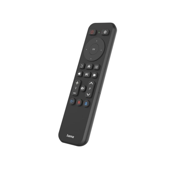HAMA Дистанционно управление за TV + Netflix, Prime Video, бутони Disney+, програмируемо 3