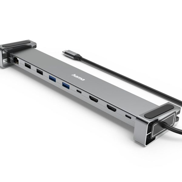 HAMA Докинг станция "Connect2Office Basic V2" USB-C, 9 в 1 за лаптоп 9