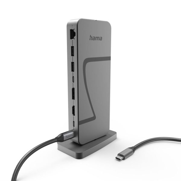 HAMA Докинг станция "Connect2Office Speed", USB4, USB-C, PD, 40 Gbit/s, 10 порта 1