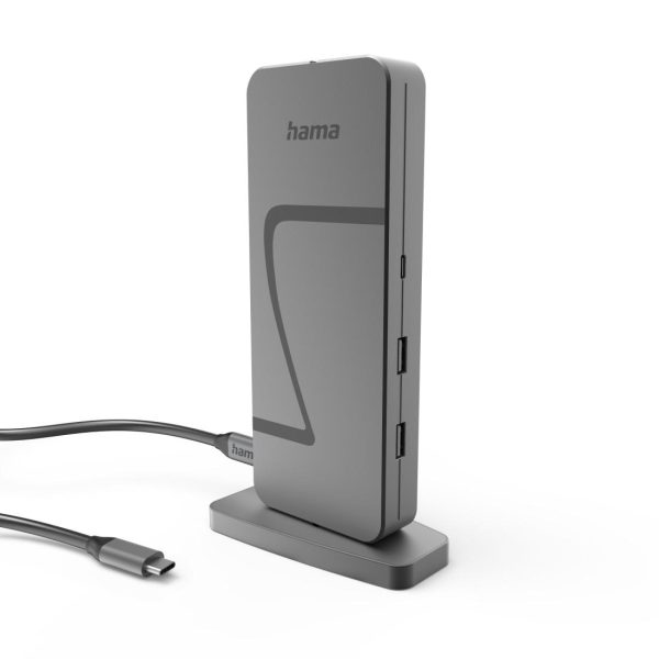 HAMA Докинг станция "Connect2Office Speed", USB4, USB-C, PD, 40 Gbit/s, 10 порта 2
