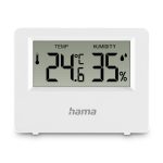 HAMA "Ebro" Цифров термометър/хигрометър, бял 1