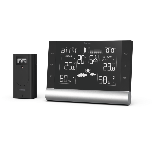 HAMA Електронна метеостанция Black Line Plus, 186418 1
