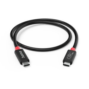 HAMA Кабел USB-C, E-Marker, USB4 Gen2, 20 Gbit/s, 5 A, 240 W, 200788 1