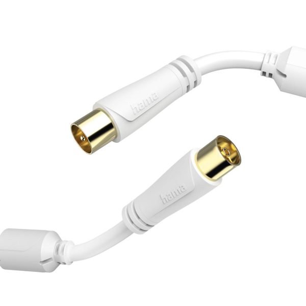 HAMA Коаксиален антенен кабел, позлатен, 3,0 м, 100 dB 3