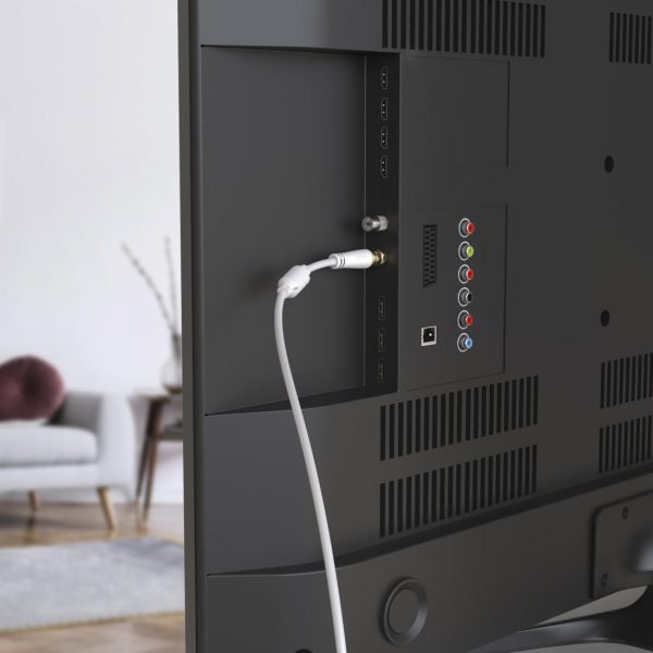 HAMA Коаксиален антенен кабел SAT, F-Plug - F-Plug, 1,5 m, 100 dB, 205251 6