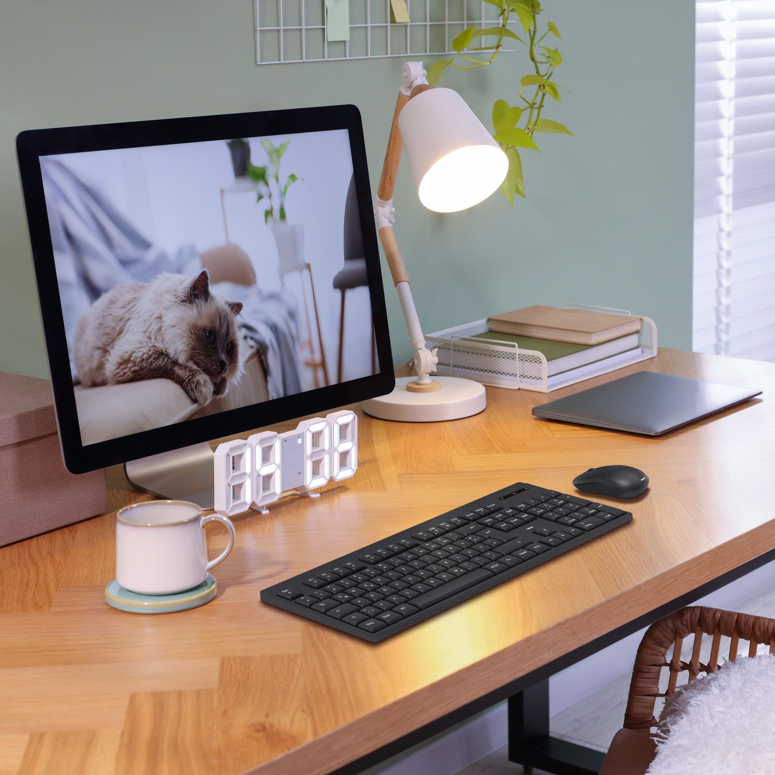 HAMA Комплект безжична клавиатура с мишка "WKM-100", 173051 3