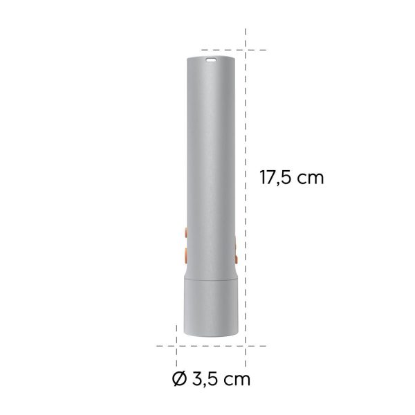 HAMA LED Фенер FL350-C, презареждащ се, алуминиев, 4 режима + SOS 14