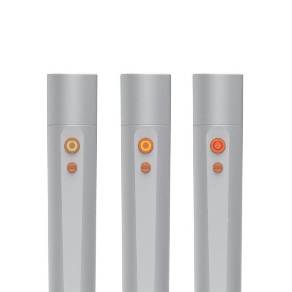 HAMA LED Фенер FL350-C, презареждащ се, алуминиев, 4 режима + SOS 7