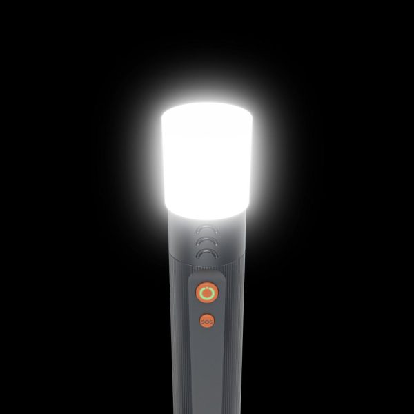 HAMA LED Фенер FLX1200-C, презареждащ се, удароустойчив, алуминиев, 4 режима + SOS 17