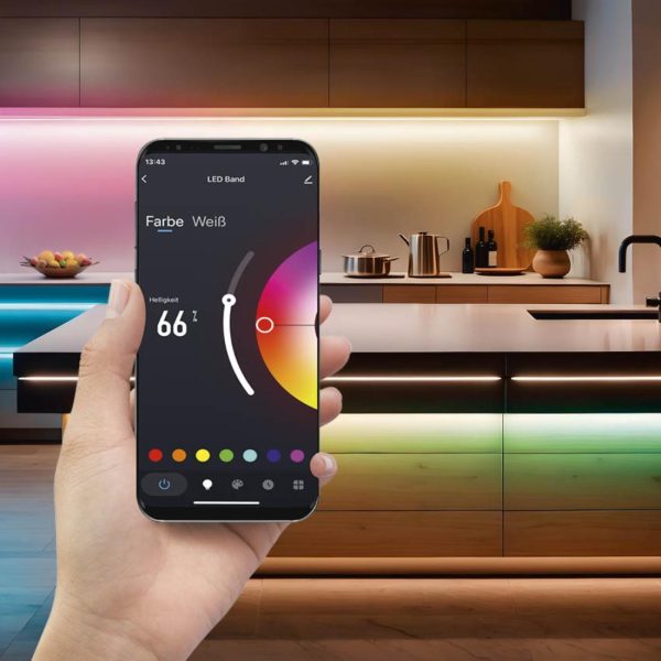 HAMA LED лента, RGBW, WLAN, димируема, 176633 11