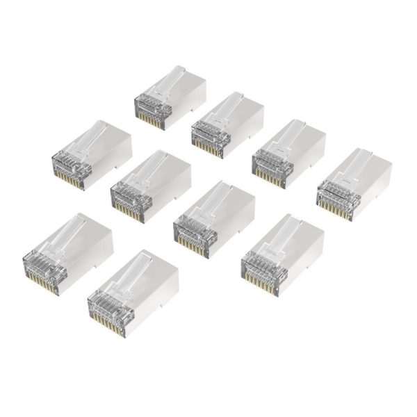 HAMA Накрайник RJ45, CAT 6a, 10 Gbit/s, екраниран, 10 бр. 1
