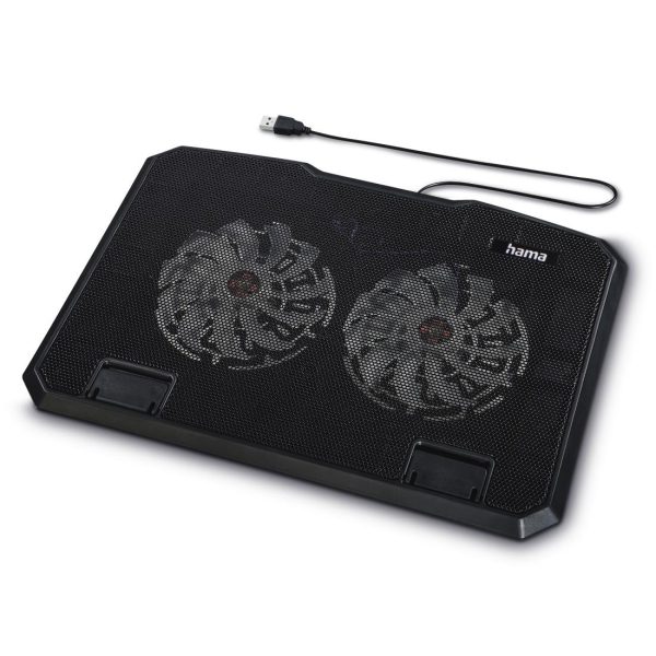 Hama Охлаждаща поставка за лаптоп "Black Metal", 40 см (15.6"), 126806 2