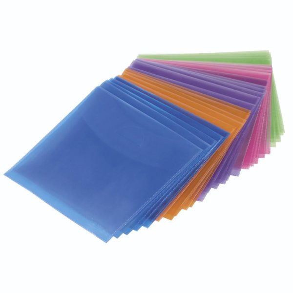 HAMA Предпазни пликове за CD/DVD, 100 бр, цветни 2