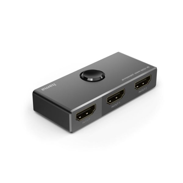 HAMA Превключвател / суич 8K-HDMI™ "двупосочен", 1 In 2 Out/2 In 1 Out 3