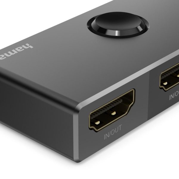 HAMA Превключвател / суич 8K-HDMI™ "двупосочен", 1 In 2 Out/2 In 1 Out 8