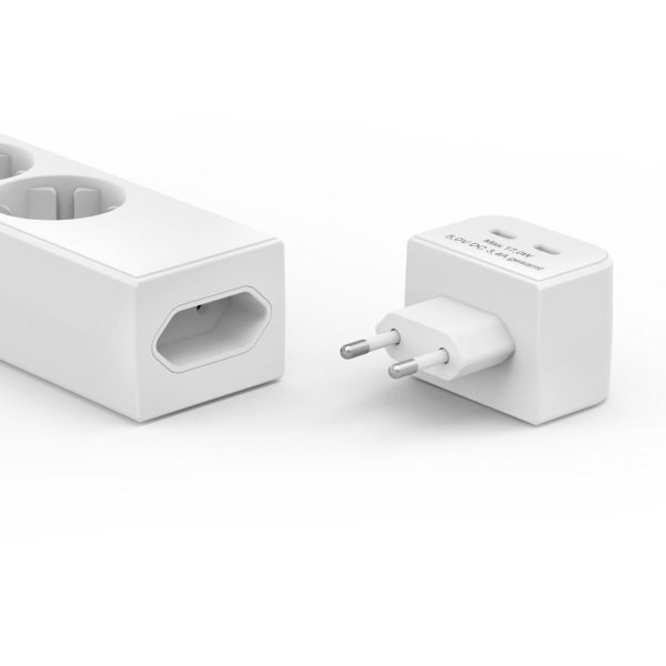 HAMA Разклонител 5 гнезда, 17 W, 2хUSB-C, 223191 2