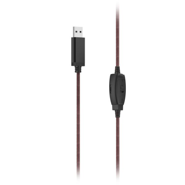 HAMA Слушалки с микрофон HS-USB400 V2, черно 2