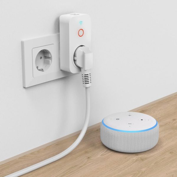 HAMA Смарт WiFi конктакт, 2 USB порта, 2300 W, 10 A, HAMA-176612 8