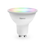 HAMA Smart WLAN LED лампа, GU10, Matter, 4,9 W, RGBW, 176642 1