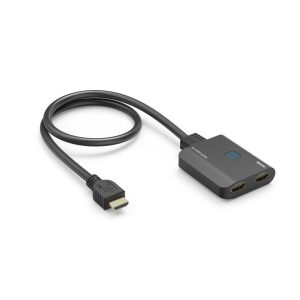 HAMA Сплитер 4K HDMI мъжко - 2 x HDMI женско, черен 1