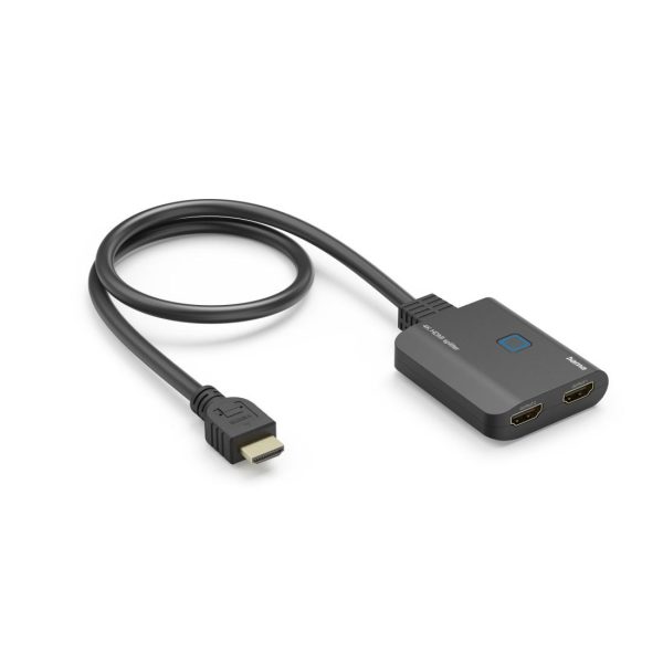 HAMA Сплитер 4K HDMI мъжко - 2 x HDMI женско, черен 1