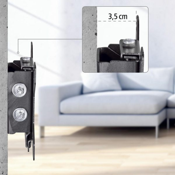 HAMA Стенна стойка за  TV, накланяща се, 66 см (26") до 30 кг 6