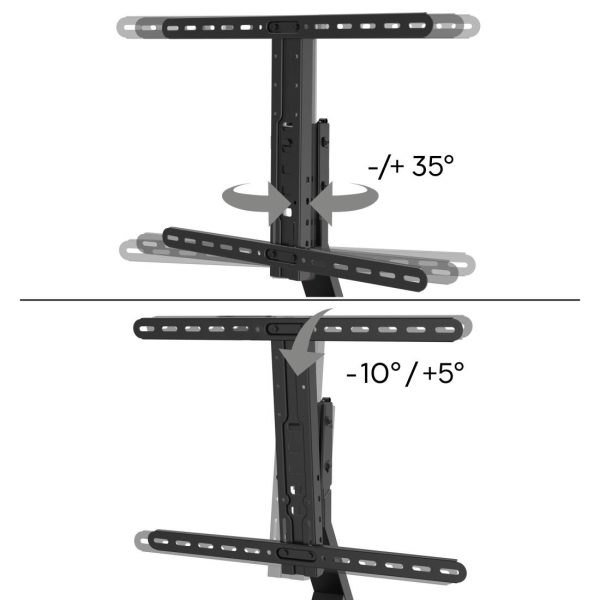 HAMA Стойка за TV Stand "Design" до 165см / 65"/, до 40 кг, 220869 11