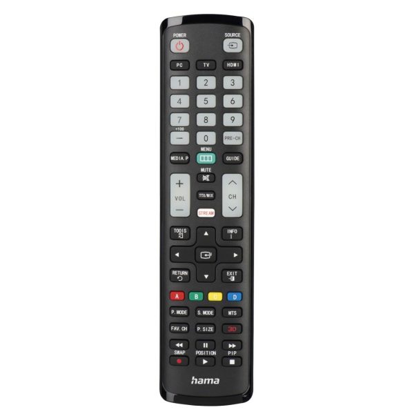 HAMA Универсално дистанционно за Samsung TV, IR, обучаемо, светещи бутони 5
