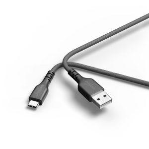 HAMA uRage Кабел USB uFlex, USB-A - USB-C, 2.20 m, черен 1