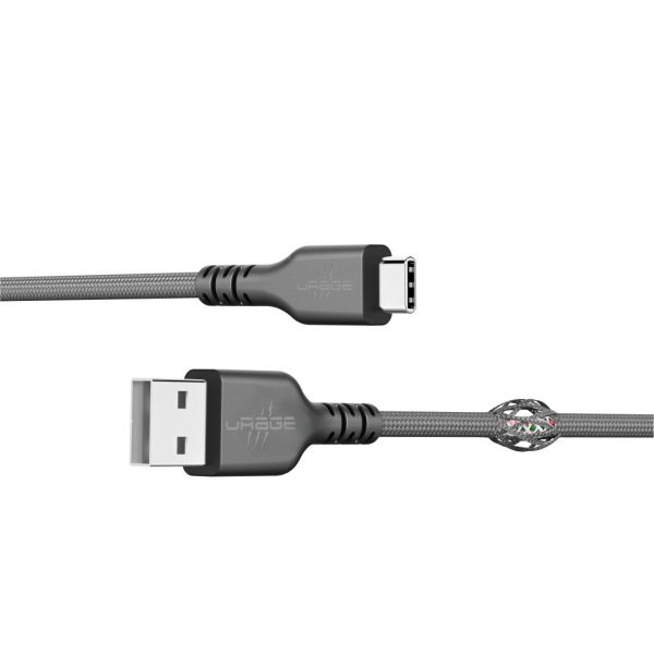 HAMA uRage Кабел USB uFlex, USB-A - USB-C, 2.20 m, черен 2