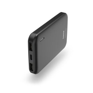 HAMA Външна батерия "Pocket 5" Power Pack, 5000 mAh, Изходи: 2x USB-A, антрацит 1
